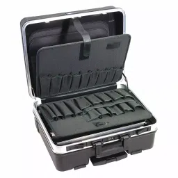 Westward Plastic Tool Case 17-3/8 inch Overall Width, 45KK80-picture-30