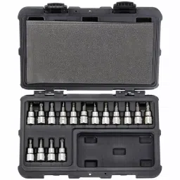 Westward Socket Bit Set Steel Socket Size 3/8 inch Drive Size 3/8 in, 54TN67-picture-38