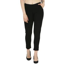 Westwood Black Cotton Trousers-picture-11