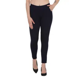 Westwood Navy Cotton Trousers-picture-40