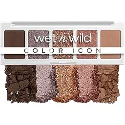 Wet n Wild Color Icon 5-Pan Palette, Eyeshadow Palette, 5 Richly Pigmented Colors for Everyday Makeup, Long-Lasting and Easy to Blend Formula, Camo-Flaunt, 6 g (Pack of 1), 1114071-image-30