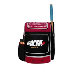 Whackk Unisex Brand Logo Cricket Rucksack with Shoe Pocket-picture-35