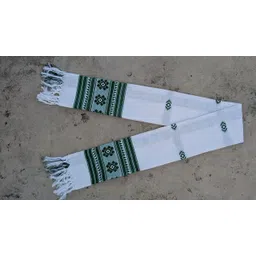 WHANDLOOM Cotton Solid, Printed Men Shawl-picture-30