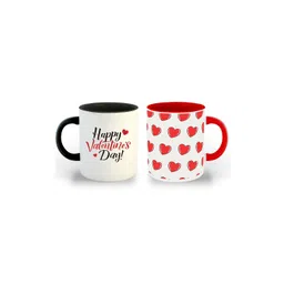 Whats Your Kick Multicoloured Printed Ceramic Glossy Mugs Set of Cups and Mugs-picture-38