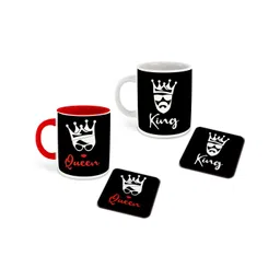 Whats Your Kick Multicoloured Text or Slogans Printed Ceramic Glossy Mugs Set of Cups and Mugs-picture-41