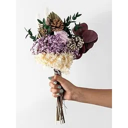Baby Pink Magic Flower Bouquet | Dried Pink Roses, Hydrangeas, Pinecones, and Pampas Grass | Gift Bouquet for Birthdays, Anniversaries, Special Occasions | Flower Bouquet | Whispering Homes-picture-10