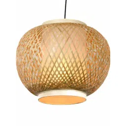 Whispering Homes Bamboo Diamond Crossed Pendant Lamp-picture-18