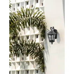 Whispering Homes Black Metal Halla Outdoor Wall Light - Down-picture-48