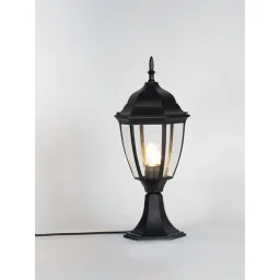 Whispering Homes Black Metal Lantern Outdoor Gate Light - Small-picture-18