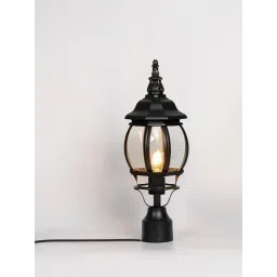 Whispering Homes Black Metal Pumpkin Outdoor Gate Light - Small-picture-35