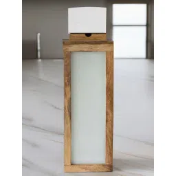 Whispering Homes Brown Jabillo Wooden Large Candle Lantern-picture-15