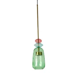 Whispering Homes Candy Color Modern Pendant Light- Red and Blue and Green-picture-12