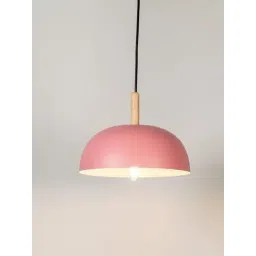 Whispering Homes Green Metal Color Pop Dome Pendant Lamp-picture-12