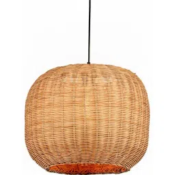 Whispering Homes Mid Century Wicker Pendant Lamp-picture-35