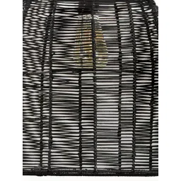 Whispering Homes Sawan Bamboo Pendant Light - Black image 5