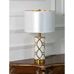 Whispering Homes White Rowan Ceramic Table Lamp - Small-picture-20