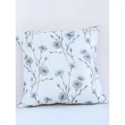 Whispering Homes White Serein Blanche Embroidered Cushion Cover-picture-27