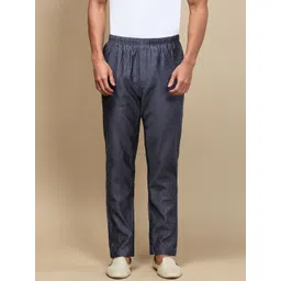 White Heart Mens Pyjama Viscose Blend Ethnic Motif Elastic Waist Bottomwear Pant Men Pyjama-picture-33