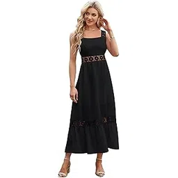 White Lace & Crepe Strapless Midi Dress – Stylish & Comfortable-picture-53