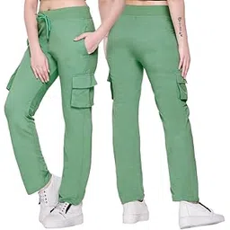 white moon Summer Jogger Pants for Women|Cargo Pants for Woman|Pants for Woman|Women's Joggers Track Pants-picture-55