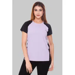 White Moon Women Colourblocked T-shirt-picture-18