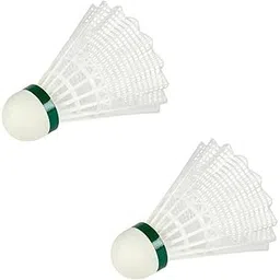White Plastic Shuttlecock for Both Professionals & Beginners (Pack of 2)-picture-18