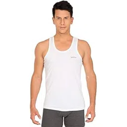 white rose Men Vest (1 Pack, 95 Cms) White-picture-2