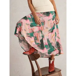 WHITE STUFF Printed Maxi A-Line Skirts-picture-37