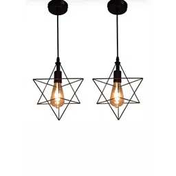 Whiteray Black 2 Pieces Metal Quirky Ceiling Lamp-picture-39