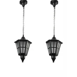 Whiteray Black 2 Pieces Textured Quirky Ceiling Lamp-picture-14