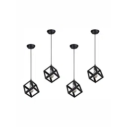 Whiteray Black & White 4 Pieces Textured Contemporary Ceiling Lamps-picture-16