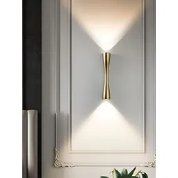 Whiteray Gold Toned Aluminium Contemporary Wall Lamp-picture-28