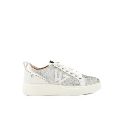 Whitesta Women's Silver Sneakers-picture-35