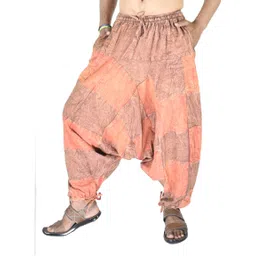 whitewhale Self Design Cotton Men Harem Pants-picture-24