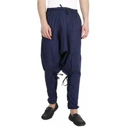 whitewhale Solid Cotton Men Harem Pants-picture-26