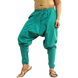 whitewhale Solid Cotton Men Harem Pants-picture-23