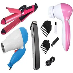 WIB 2 IN 1 Hair Straightener Curler Hair Dryer Personal Care Appliance Combo image 2