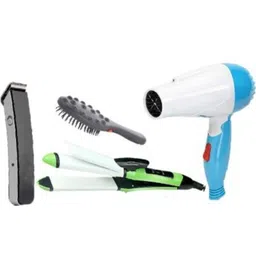 WIB 2 IN 1 Hair Straightener Hair Dryer Hair Brush With Hair Trimmer Personal Care Appliance Combo-picture-14