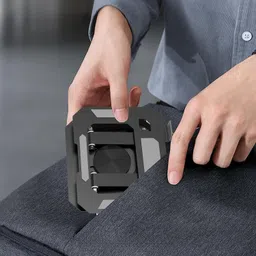 Wicrotec Aluminium Tablet Rotating Base Foldable Compatible For 4-13 Inch Ipad & Mobile Holder image 4