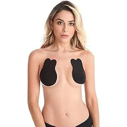 wide mart Silicone Nipple Cover Reusable & Invisible for Women – 1 Pair | Adhesive Nipple Bra (1, Style-3) Beige-picture-19