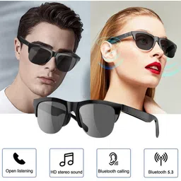 Wifton Bluetooth Sunglasses Mic Stereo Speaker Anti-UV Touch Control image 2