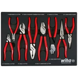 WIHA TOOLS PLIERS AND CUTTERS TRAY SET, 8PCS, 34682-picture-32