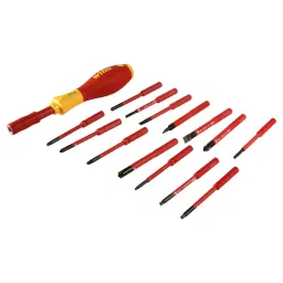 wiha tools WIHA INSULATED SLIMLINE SCREWDRIVER SET, 15PC, 28390-picture-29