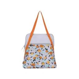 Wiki Tote Grey Printed Medium Tote Handbag-picture-42