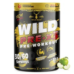 Wild Buck Wild Pre-x3,  0.56 lb  Green Apple -picture-26