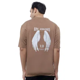 WILD ELEPHANT Men Graphic Printed Round Neck Cotton Relaxed Fit T-shirt-image-21