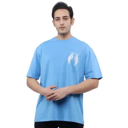 WILD ELEPHANT Men Graphic Printed Round Neck Cotton Relaxed Fit T-shirt-image-22