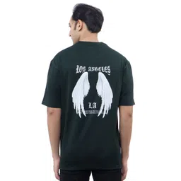 WILD ELEPHANT Men Graphic Printed Round Neck Cotton Relaxed Fit T-shirt-image-27