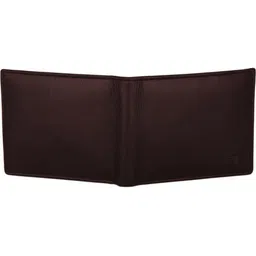 wild napa Men Maroon Genuine Leather RFID Wallet image 3