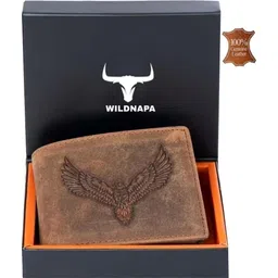 wild napa Men Brown Genuine Leather RFIDWallet-picture-39